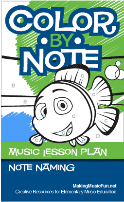 Color-by-Note Music Lesson Plan