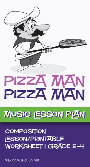 Pizza Man Music Lesson