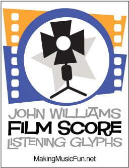 John Williams Film Score Music Listening Glyphs