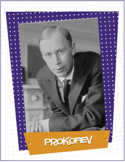Prokofiev Composer of the Month Bulletin Board Pack