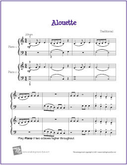 Alouette (Duet)
