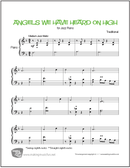 Angels We Have Heard on High (Jazz Piano)