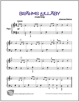 Brahms' Lullaby