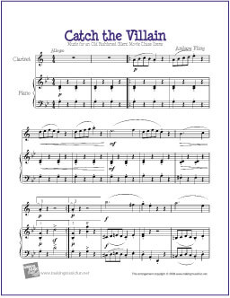 Catch the Villain Clarinet