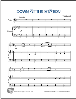 Down at the Station Flute
