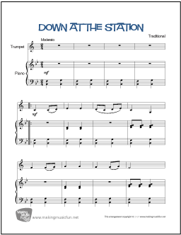 Down at the Station Trumpet