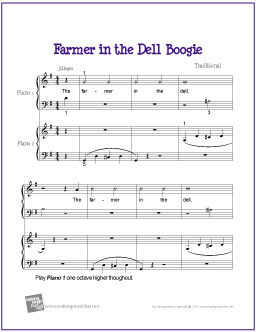 Farmer in the Dell Boogie (Duet)