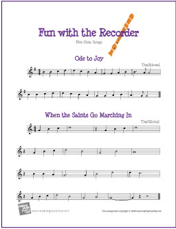 Ode to Joy Recorder
