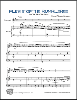 Flight of the Bumblebee Trumpet