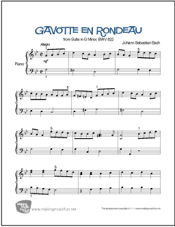 Gavotte en Rondeau (Bach)