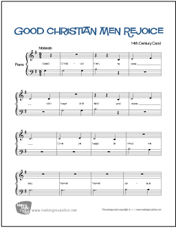 Good Christian Men Rejoice