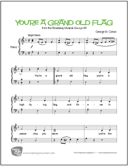 You're a Grand Old Flag (Cohan)