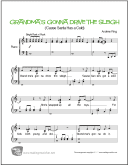 Grandma's Gonna Drive the Sleigh