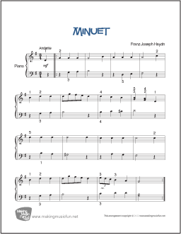 Minuet (Haydn)