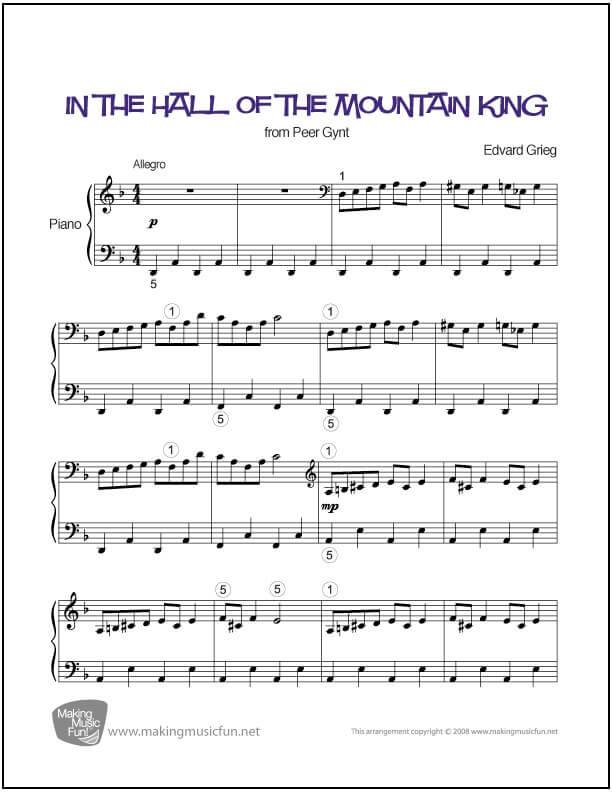 In the Hall of the Mountain King (Grieg)