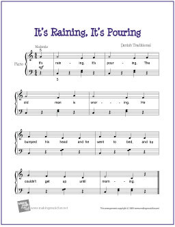 It's Raining, It's Pouring