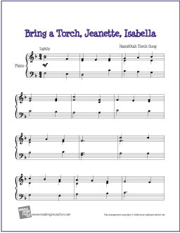 Bring a Torch, Jeanette, Isabella