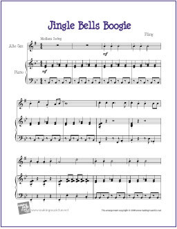 Jingle Bells Boogie Alto Saxophone