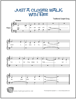 Just a Closer Walk with Thee