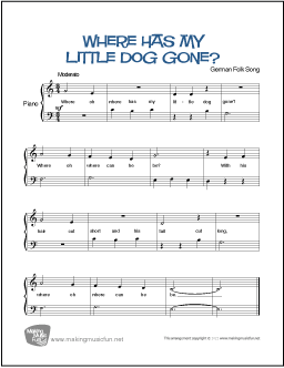 Where Has My Little Dog Gone?