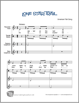 Lone Star Trail Orff