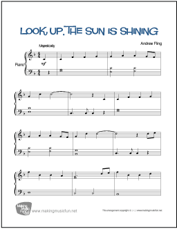 Look Up, The Sun is Shining