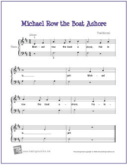 Michael Row the Boat Ashore