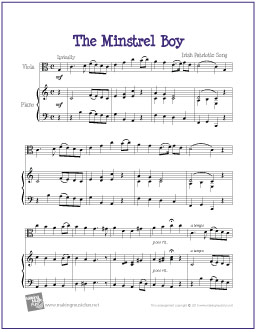 Minstrel Boy Viola