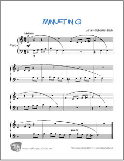Minuet in G (Bach)