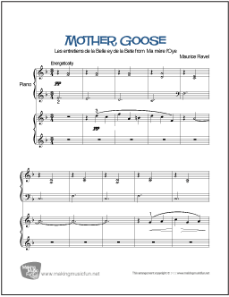 Mother Goose - Ravel (Duet)