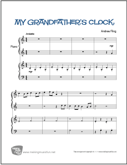 My Grandfather's Clock (Duet)