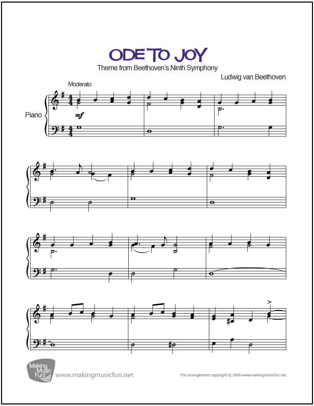 Ode to Joy