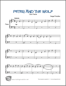 Peter and the Wolf: Cat's Theme