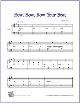 Row, Row, Row Your Boat