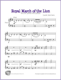 Royal March of the Lion (Saint-Sa&euml;ns)