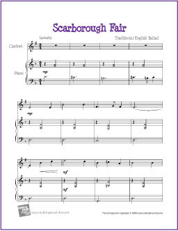 Scarborough Fair Clarinet
