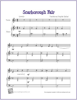 Scarborough Fair Violin