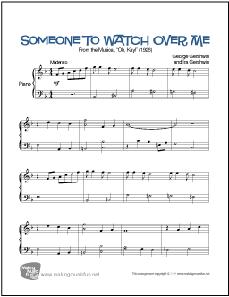 Someone to Watch Over Me (Gershwin)