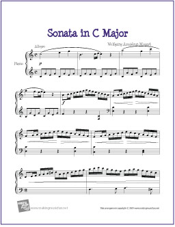 Piano Sonata in C Major, (Mozart)