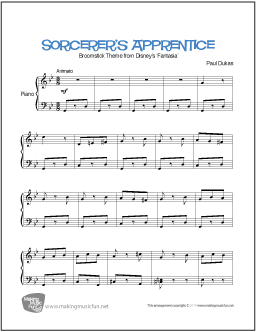 Sorcerer's Apprentice (Broomstick Theme)