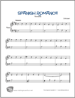 Spanish Romance (Romanza)