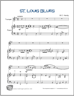 St. Louis Blues Trumpet