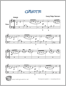 Gavotte (Telemann)