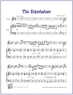 The Entertainer Violin