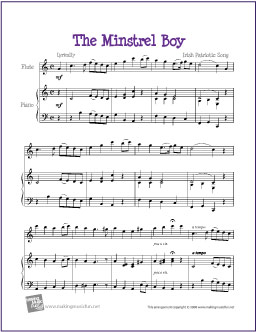 The Minstrel Boy Flute