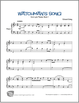Watchman's Song (Grieg)