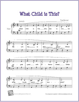 What Child is This Harp