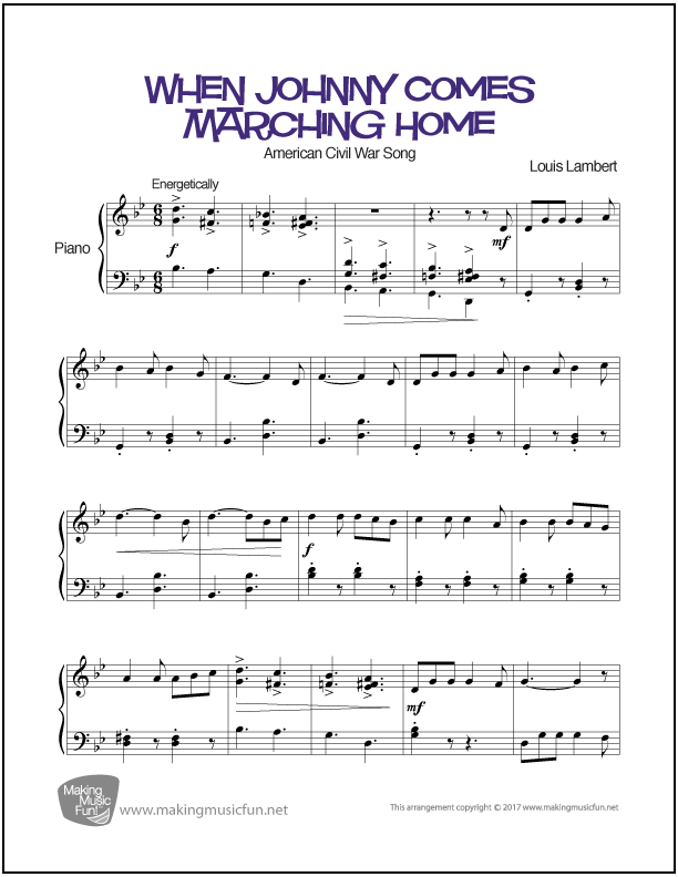 When Johnny Comes Marching Home